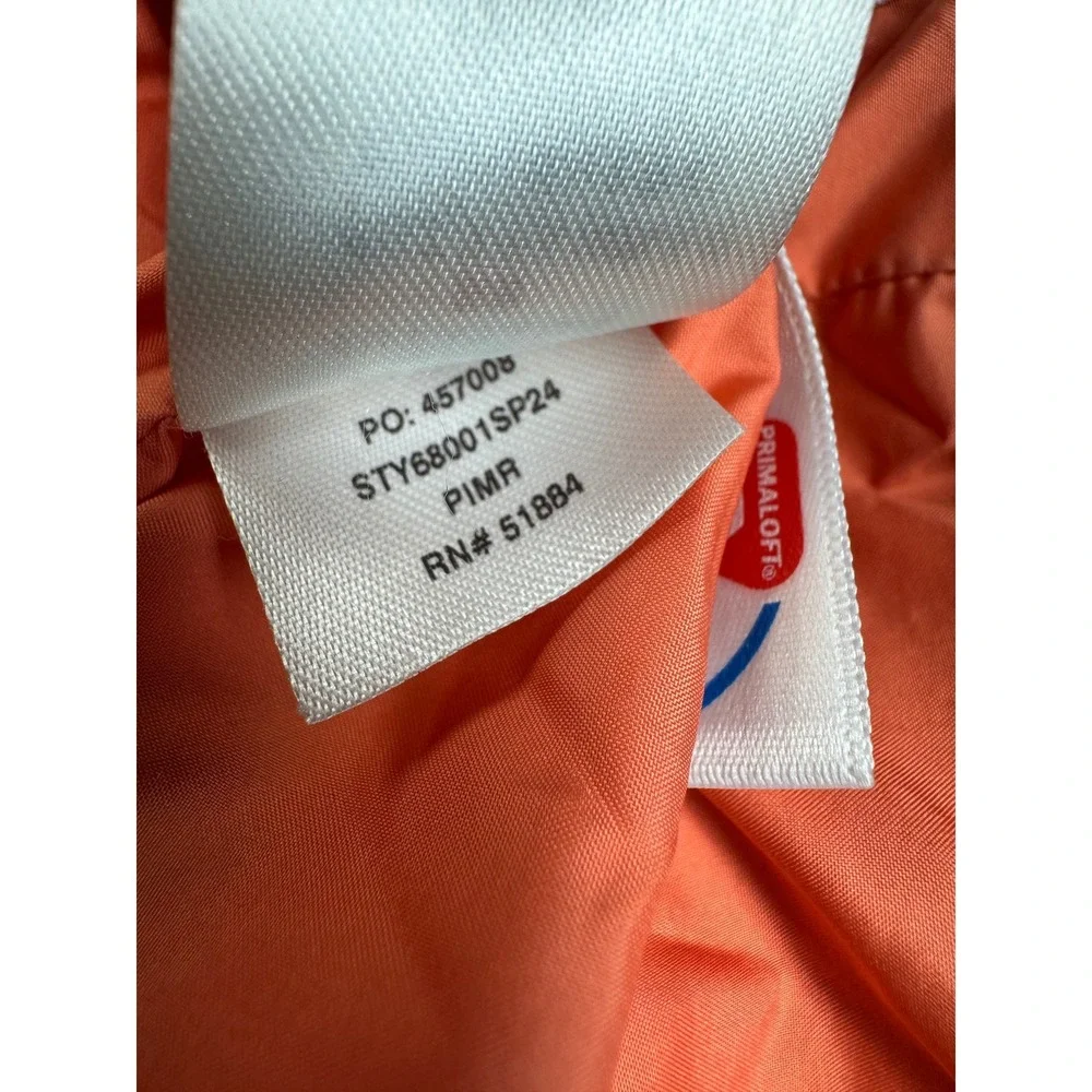 Patagonia Kids Nano Puff Jacket Orange PrimaLoft Insulated Size L